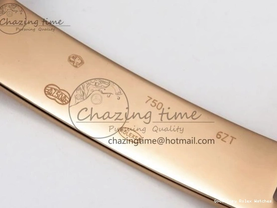 Good Copy Rolex Watches Edition RG on TWSF 36 Diamonds Diamonds Date Bezel Day SmartChoice Green 1608 Best Dial Roman RG A Bracelet 0114